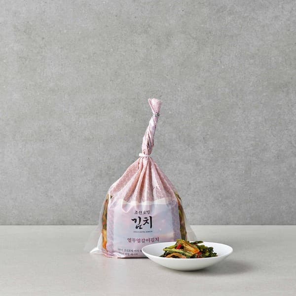 CJ온스타일LIVE 조선호텔 열무얼갈이김치 2kg