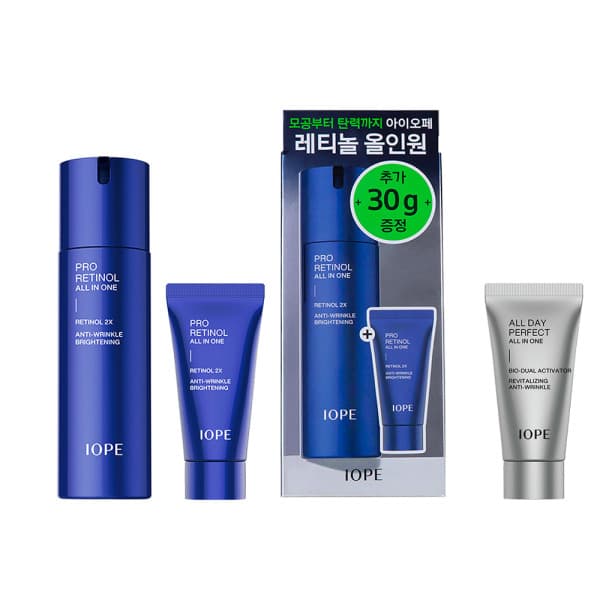 아모레퍼시픽뷰티 아이오페 맨 프로레티놀 올인원 120ml - 최저가 32,300원