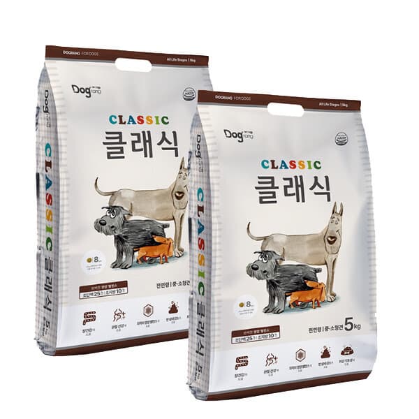 현대Hmall CTO 도그랑 클래식 5kg 강아지사료