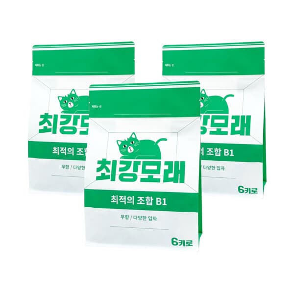주식회사세화 고양이모래 와이오밍 벤토나이트 무향 6kg 3개 - 최저가 34,900원