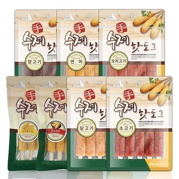 neocom 펫스토리 수제핫도그 100g x 10봉지