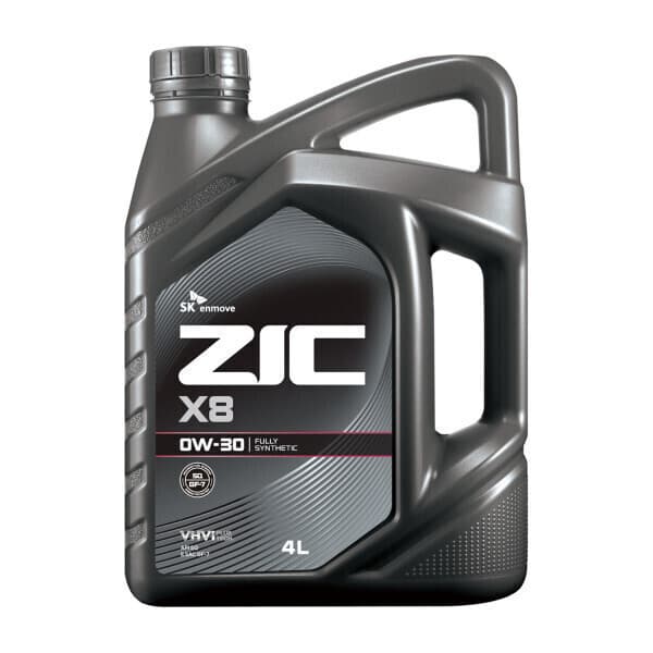 ZIC공식몰 SK엔무브 지크 X8 0W-30 4L