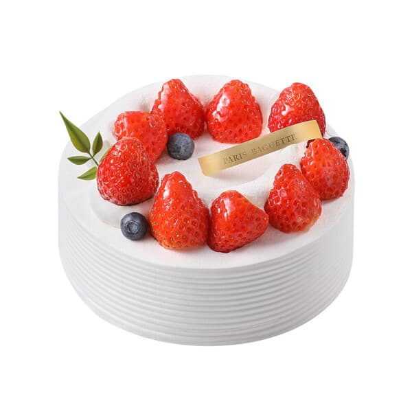 맛있는 해피콘 파리바게뜨 우유 생크림케이크 딸기 1호