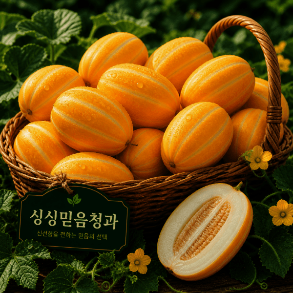 싱싱믿음청과 성주참외 5kg
