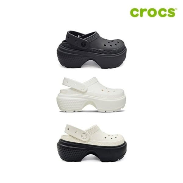 쇼핑엔티mall 크록스 정품 스톰프 클로그 공용샌들 209347