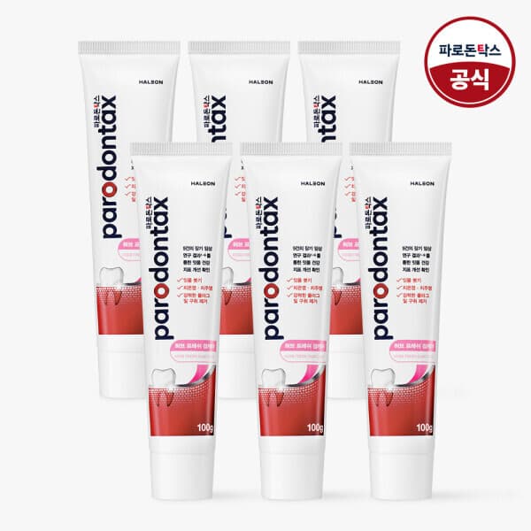 센소다인공식몰 파로돈탁스 허브 프레쉬 검케어 잇몸치약 100g x6개 - 최저가 22,700원
