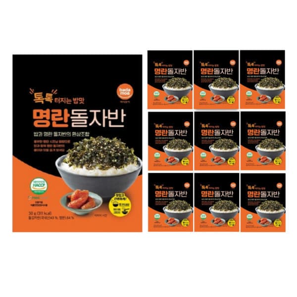 바다모아_ 바다모아 김자반 명란 돌자반 50g 10개