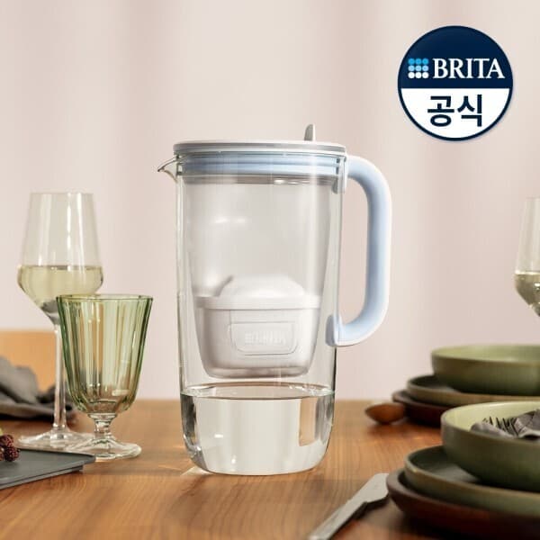 브리타공식몰 브리타 정수기 글라스저그 2.5L 기본필터