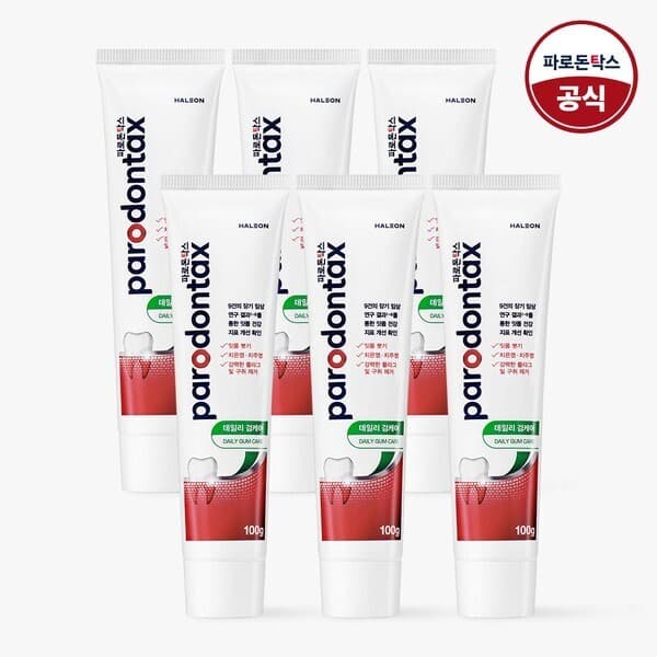 CJ온스타일 데일리 검케어 잇몸치약 100g x6개 - 최저가 21,900원