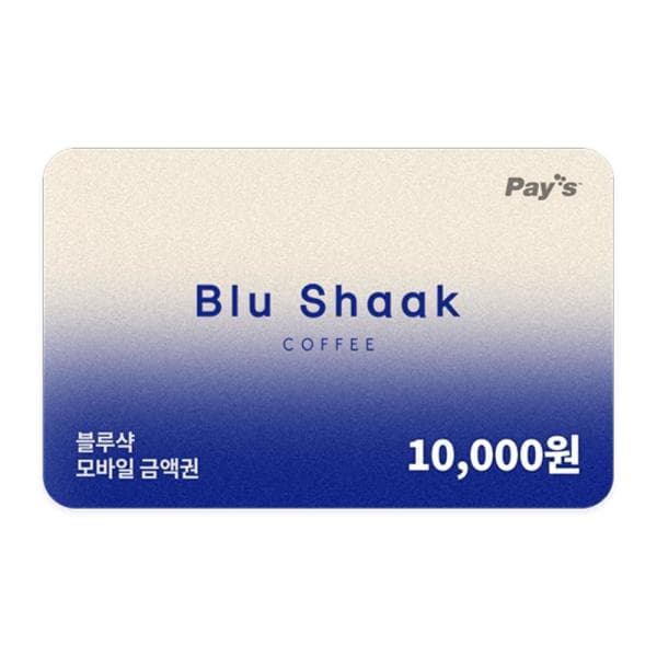 쿠프마케팅 블루샥 모바일 금액권 1만원