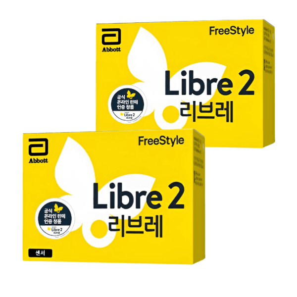 가온누리몰 리브레 무채혈 연속 혈당 수치 측정기 2개 - 최저가 188,000원
