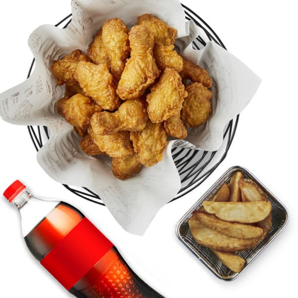 (주)다우기술 교촌치킨 허니콤보웨지감자세트