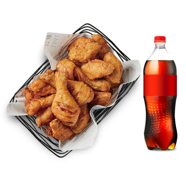 (주)다우기술 교촌치킨 간장콤보+콜라1.25L - 최저가 25,000원