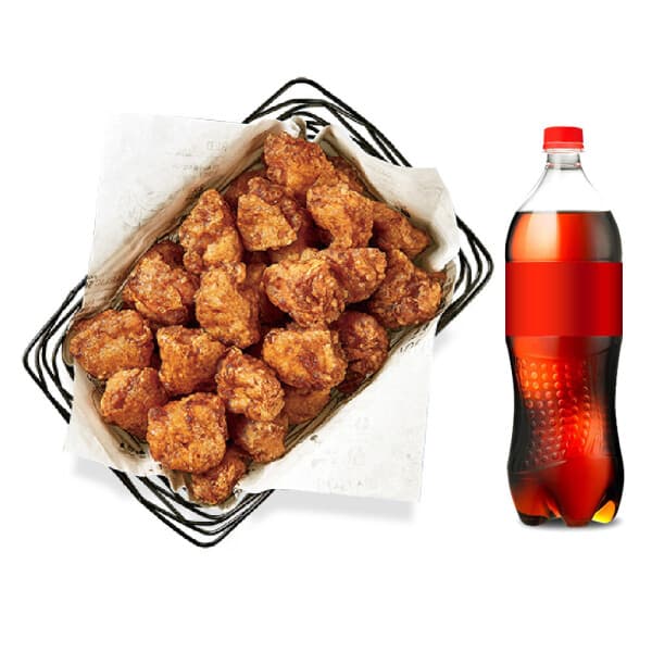 (주)다우기술 교촌치킨 간장순살 + 콜라 1.25L