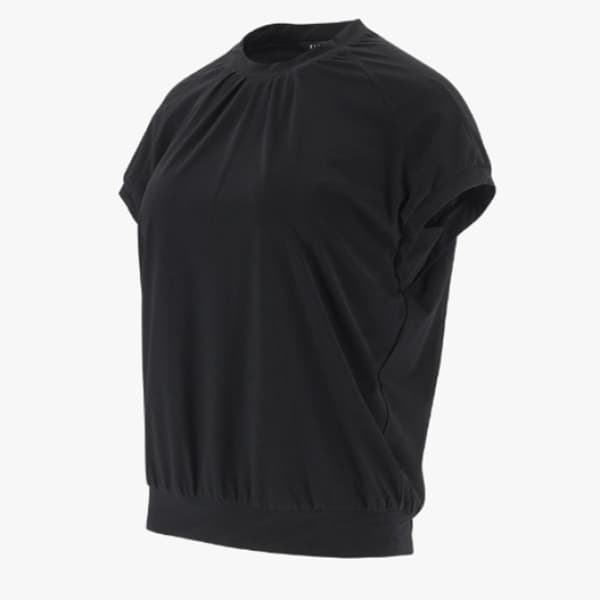 CJ온스타일 여성 세미오버핏 이중 메쉬 슬리브리스 티셔츠 6K-45702_US - 최저가 26,970원