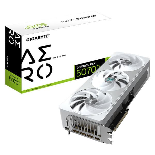 기가렉스 기가바이트 NVIDIA 지포스그래픽 RTX5070TI AERO OC D7 16GB 화이트 - 최저가 1,730,000원