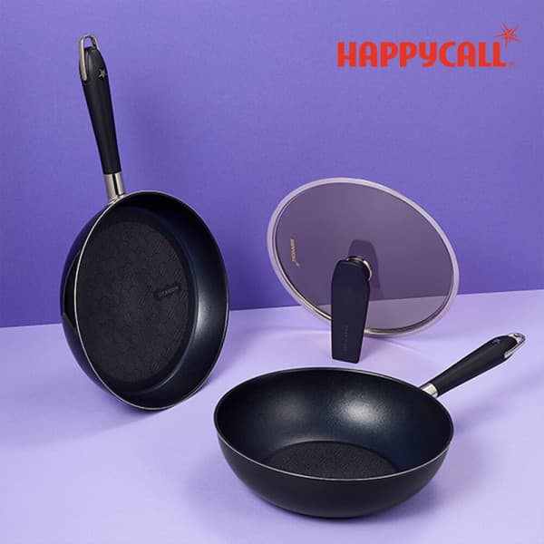 HC_해피콜스토어 해피콜 매그넘 티타늄 인덕션용 후라이팬 3종세트