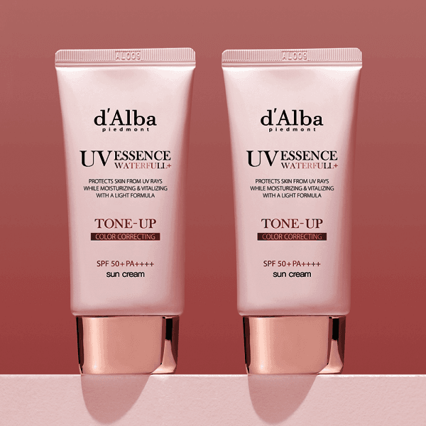 달바(본사공식스토어) 워터풀 핑크 톤업 선크림 50ml+50ml - 최저가 39,880원