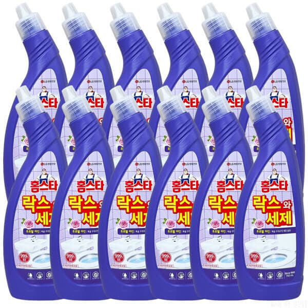 휴블리S 엘지생활건강 홈스타 락스와 세제 후로랄 파인 750ml 12개 - 최저가 36,700원