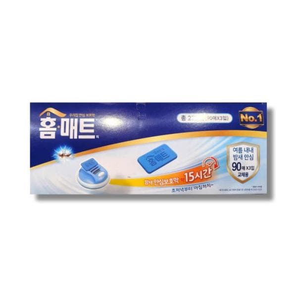 셀러허브샵 홈매트 모기향 리필 매트형 270매
