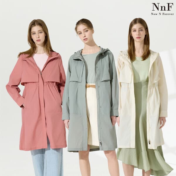 현대홈쇼핑Hmall Now n Forever NnF 플랩 메쉬 레인점퍼 N21