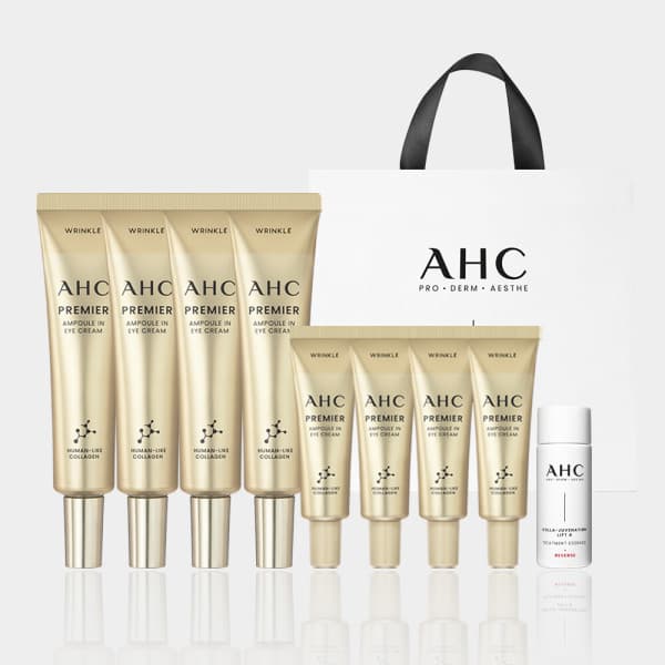 AHC_공식스토어 AHC 프리미어 앰플 인 아이크림 35ml 4개 + 7ml 4개 + 에센스 20ml - 최저가 40,900원