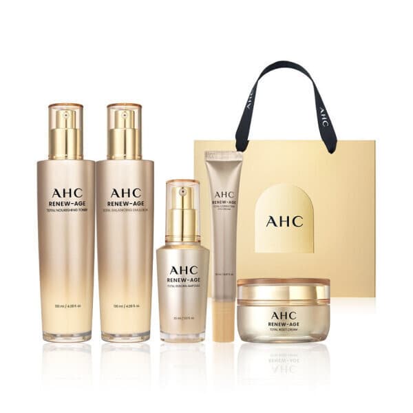 AHC_공식스토어 AHC 리뉴에이지 토탈4 기프트 세트