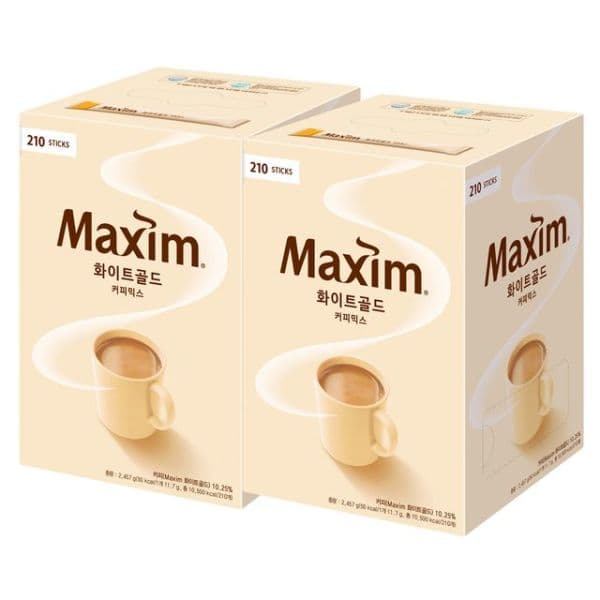 NS몰 동서 맥심 화이트골드 커피믹스 420T