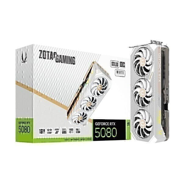 (주)히트정보 HIT ZOTAC GAMING 지포스 RTX 5080 SOLID OC White D7 16GB