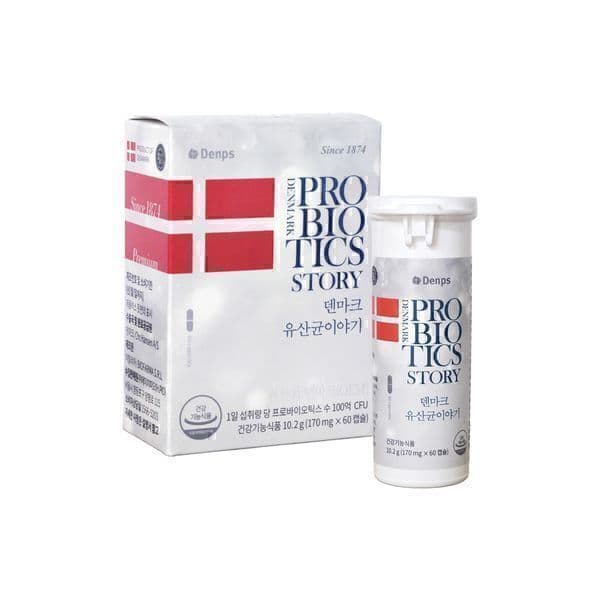 주식회사우진스토어 덴프스 덴마크 유산균 이야기 170mg x 60캡슐 6개