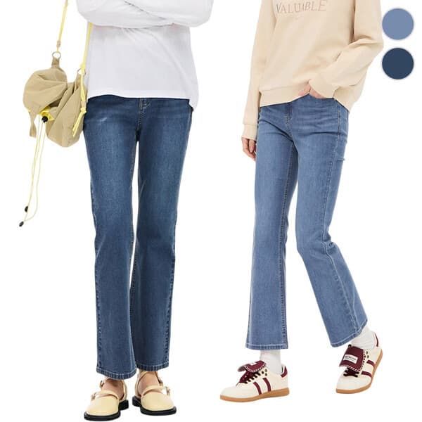 현대Hmall 체이스컬트 (WOMAN) 히든밴딩 부츠컷 AIR JEAN PANTS/2Color