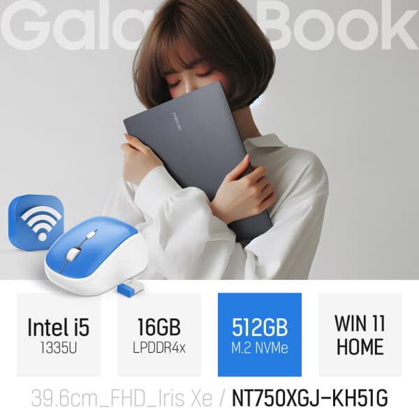 cloverworks 삼성 갤럭시북4 NT750XGJ-KH51G i5-1335U 16GB 512GB WIN11 15인치 노트북 - 최저가 1,324,500원