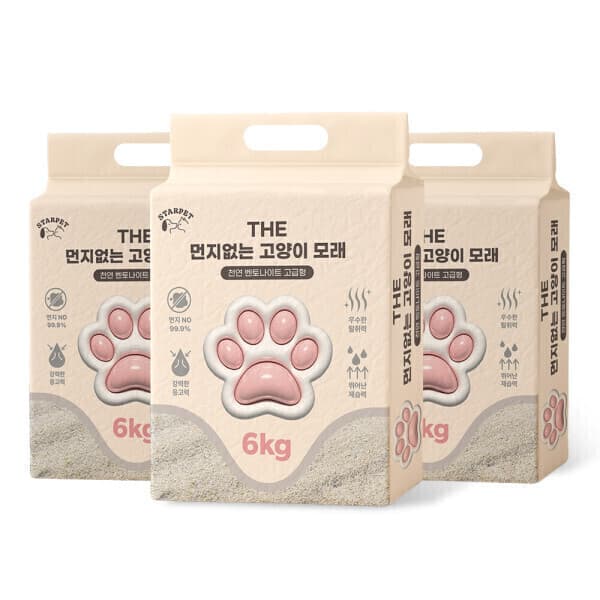 블루엘BLUEL 스타펫 THE 먼지없는 벤토나이트 고양이모래 18kg - 최저가 14,800원