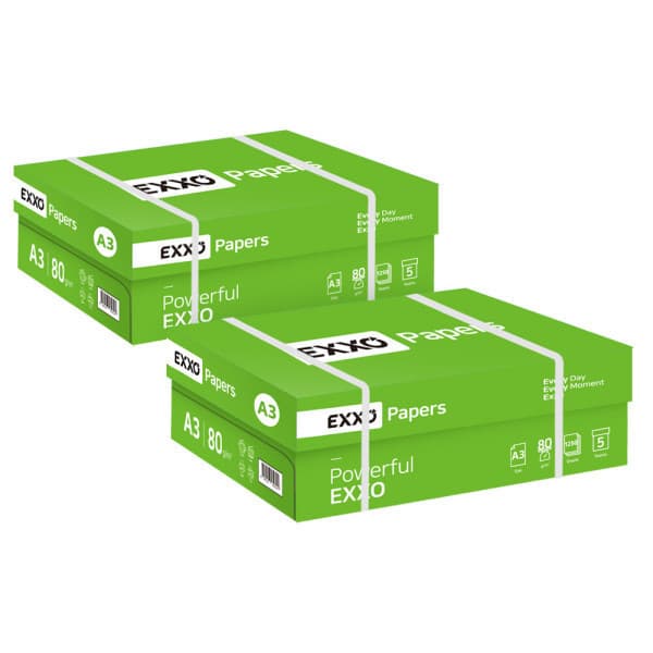 엑소2 엑소(EXXO) A3 복사용지 80g 1250매 2BOX - 최저가 45,430원