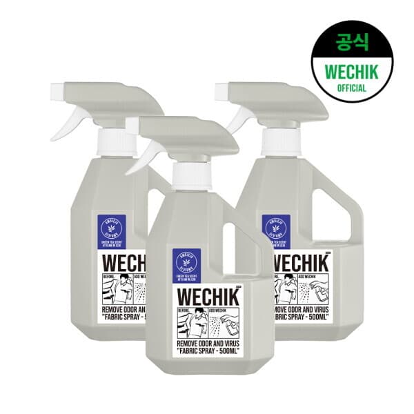 롯데 홈쇼핑 위칙 섬유탈취제 500ml 3개