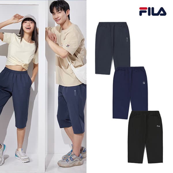 GS_SHOP_TV FILA 남녀공용 퍼포먼스 기능성 7부 팬츠 3종 - 최저가 48,930원