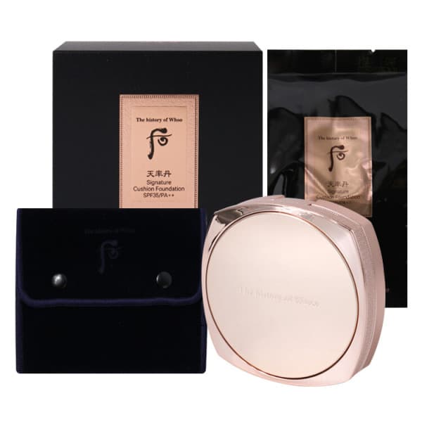 베로베코스메틱 더후 천율단 화율 시그니처 쿠션 23호 SPF35 PA++ 13g