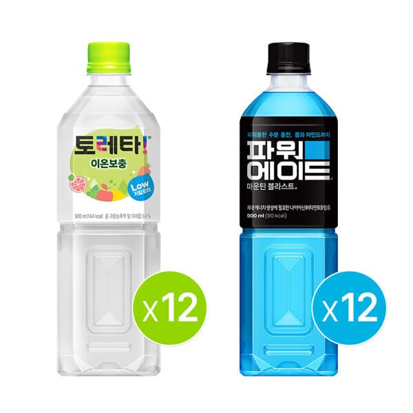 현대홈쇼핑Hmall 토레타 900ml PET 12개 + 파워 마운틴블라스트 900ml PET 12개