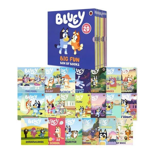 예스24도서 Bluey Big Fun Box of Books (20 books) : 블루이 그림책 20종 세트