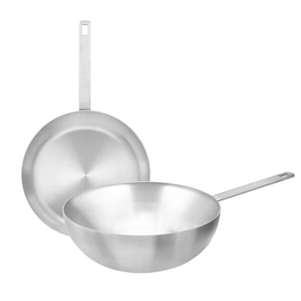 도루코공식대리점 클래식 통5중 IH 팬 2종 세트 프라이팬 28cm 궁중팬 28cm 스테인레스