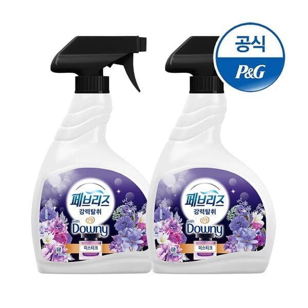 CJ온스타일 섬유탈취제 미스티크 향 900ml 2개