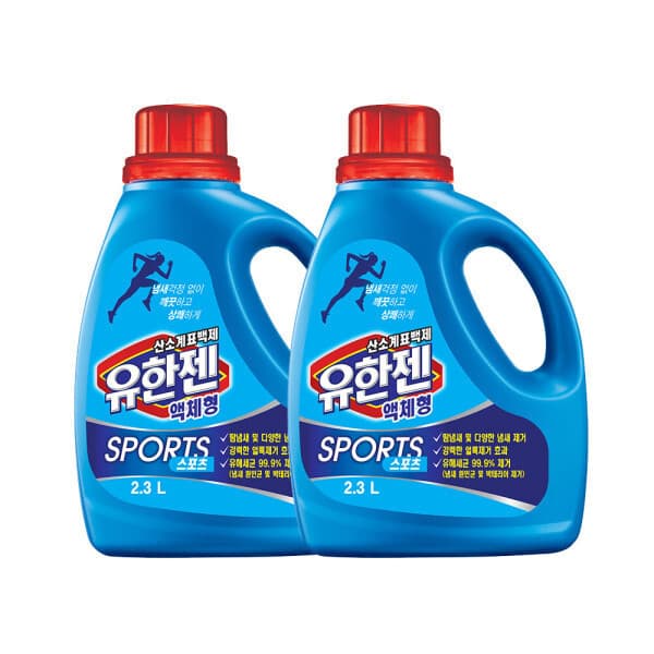 유한양행스타배송 유한젠 스포츠 액상 용기 2.3L 2개 - 최저가 27,500원