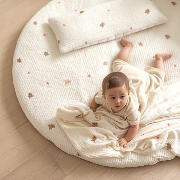 신세계몰 비비엔다 순수 원형러그 100 자수(커버+솜) - 최저가 85,510원