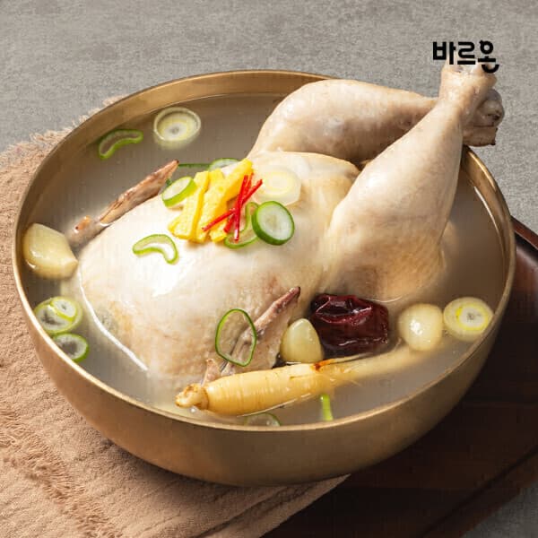 곱창파는청년들 바르온 삼계탕 1kg x 4팩