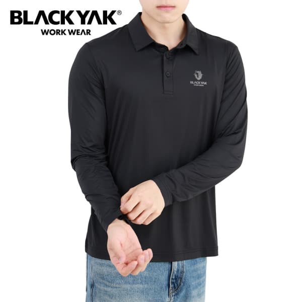 밀리엔 블랙야크 냉감 폴로티셔츠 긴팔 카라 아이스 자외선차단