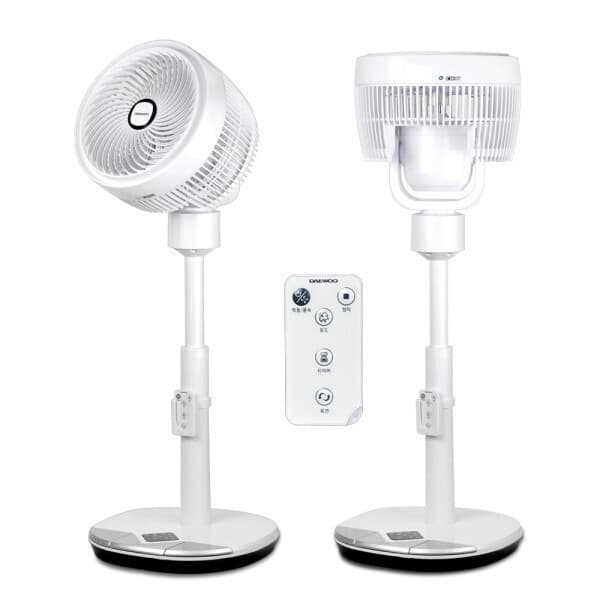 대우공식스토어 대우 발터치 리모컨 써큘레이터 DEF-KC1030R 헤드 90도 UP