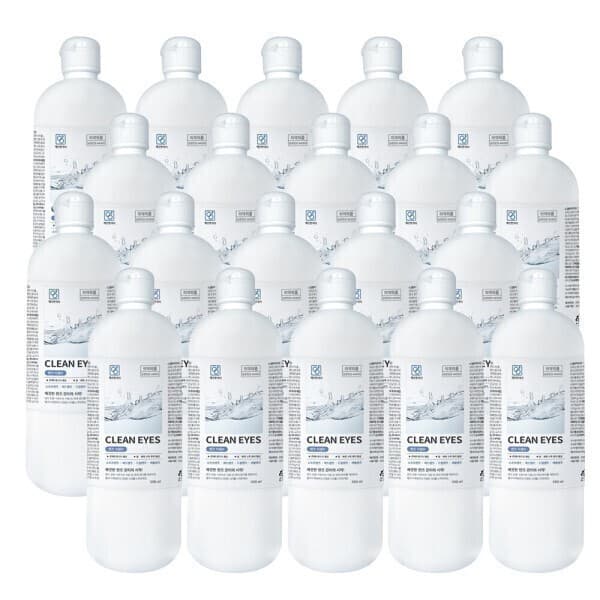 DAILYCODE 깨끗한아이 렌즈 식염수 500ml 20개 - 최저가 29,290원