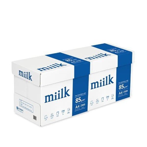 신세계몰 밀크 A4 85g 5000매(2500매x2박스) NB