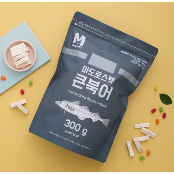 마도로스펫공식스토어 마도로스펫 큰북어 300g 강아지간식 고양이간식 - 최저가 34,000원