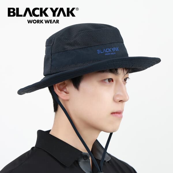 밀리엔 블랙야크 등산모자 버킷햇 메쉬